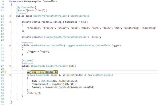 Fetch data