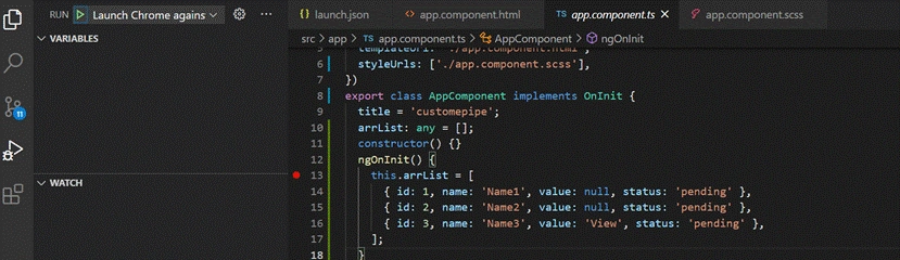 Debugging Angular 11 Application In Visual Studio Code