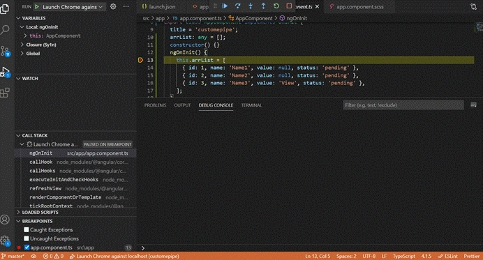 Debugging Angular 11 Application In Visual Studio Code