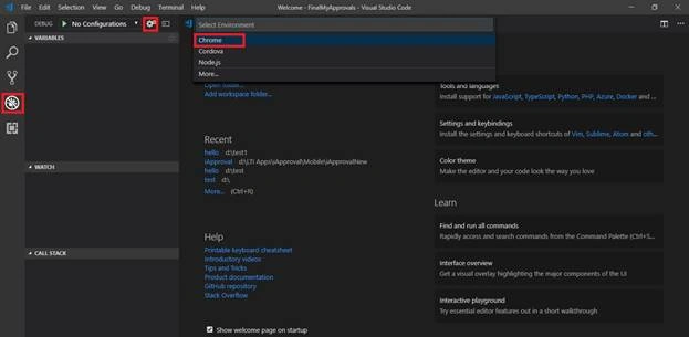 Debugging In Web Application Using VSCode