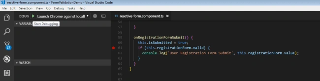 Debugging Typescript In Visual Studio Code Using Chrome