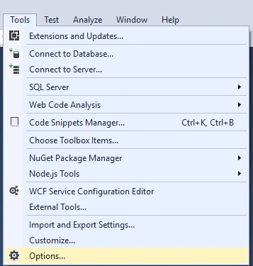 Visual Studio 2017
