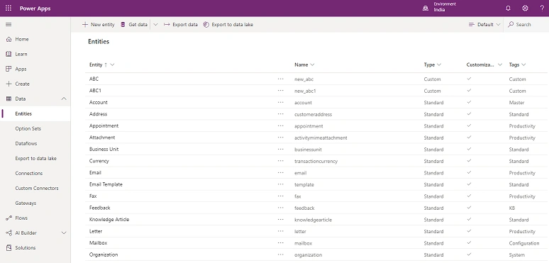 Deep Dive To Common Data Service - PowerApps