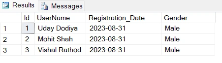 Set a Default Value in SQL