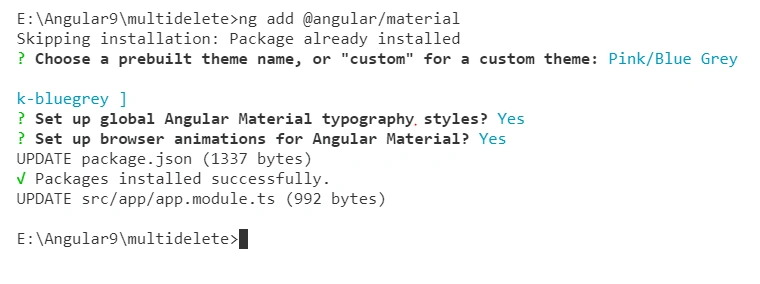 Deleting Multiple Rows With Checkboxes In Angular 9 With Web API And SQL
