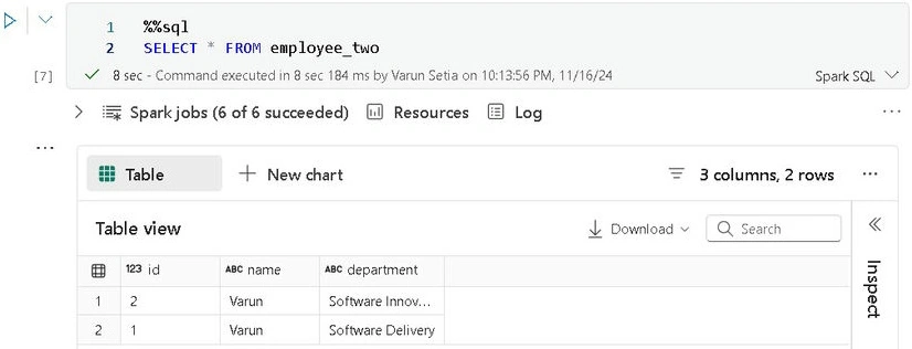 Select Data