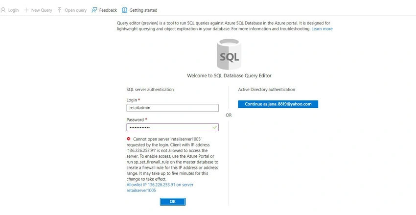 Azure SQL Database Service