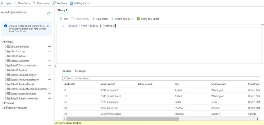 Azure SQL Database Service