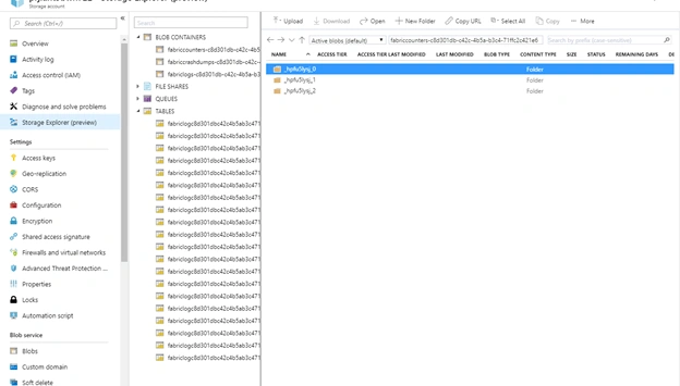 Demystifying the resultant objects from Service Fabric Cluster Creation