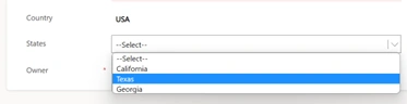 Dependency Dropdown Using Custom Script