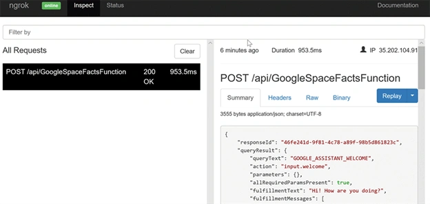Deploy a Google Action on Azure