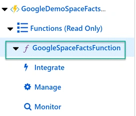 Deploy a Google Action on Azure