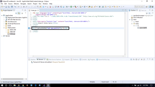 Eclipse Dynamic web project