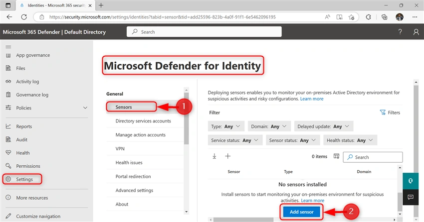 Deploy and manage Microsoft Defender for Identity