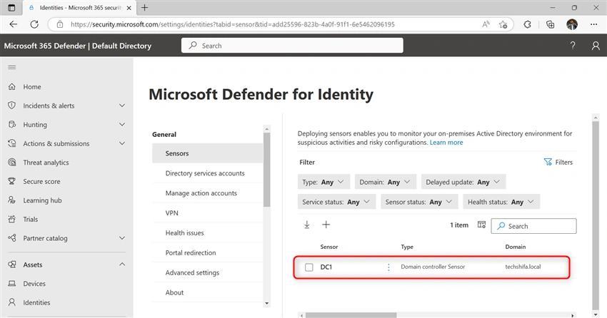Deploy and manage Microsoft Defender for Identity