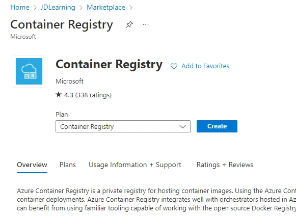 Deploy and Run .NET Core 7 Web API on Azure Container Registry and Container Instance