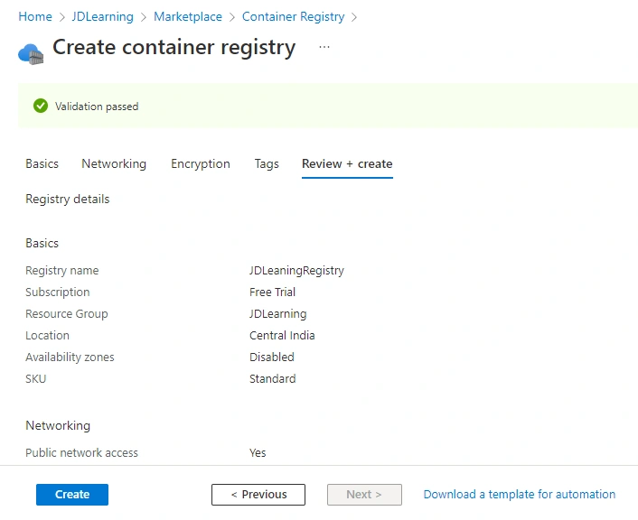 Deploy and Run .NET Core 7 Web API on Azure Kubernetes Service (AKS)