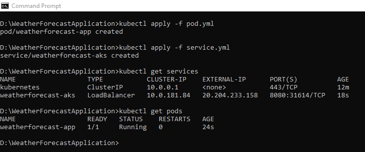 Deploy and Run .NET Core 7 Web API on Azure Kubernetes Service (AKS)