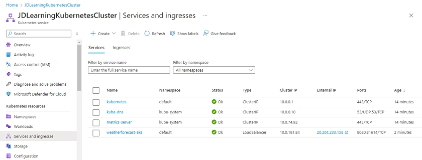 Deploy and Run .NET Core 7 Web API on Azure Kubernetes Service (AKS)