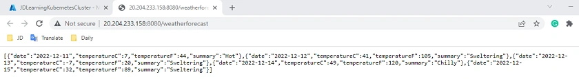 Deploy and Run .NET Core 7 Web API on Azure Kubernetes Service (AKS)