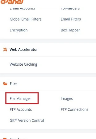 file manager