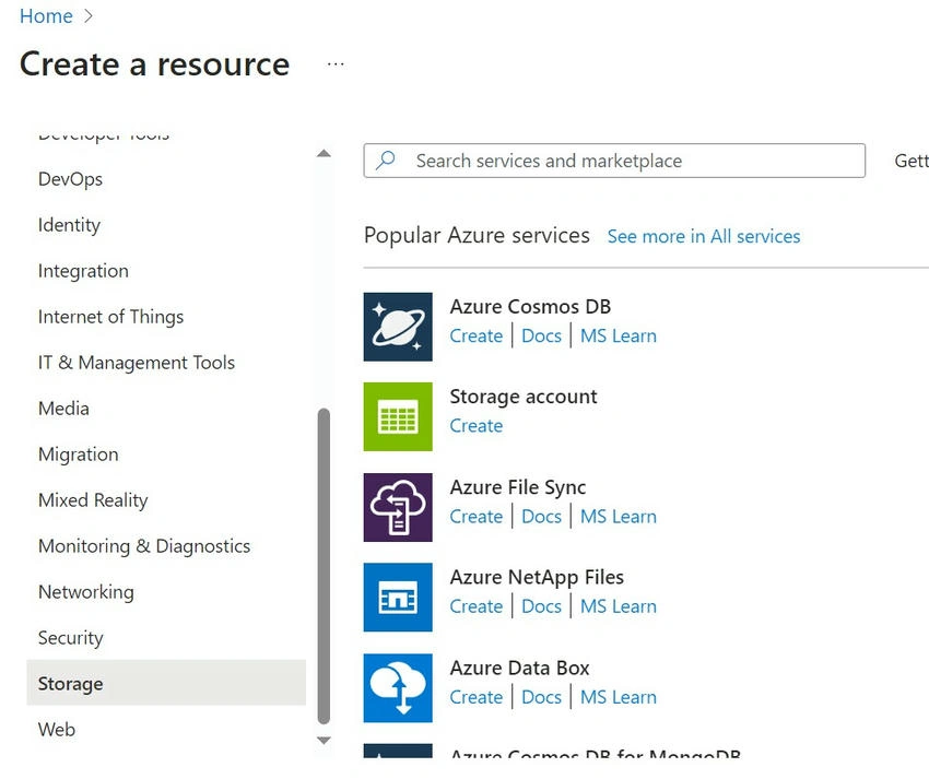 Create a Resource