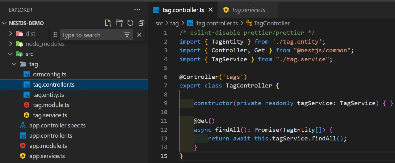 Deploy NestJS application on AWS