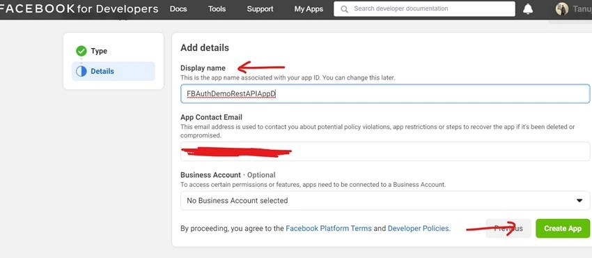 How to build and publish a .NET Core API to perform CRUD operations on Azure Cosmos DB (SQL API) and secure it using Facebook Authentication