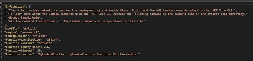 Deploy .Net Core AWS Lambda Function using AWS CodeBuild Pipeline