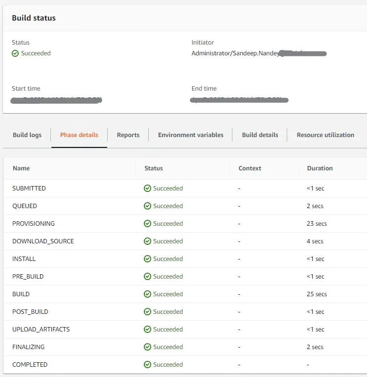 Deploy .Net Core AWS Lambda Function using AWS CodeBuild Pipeline