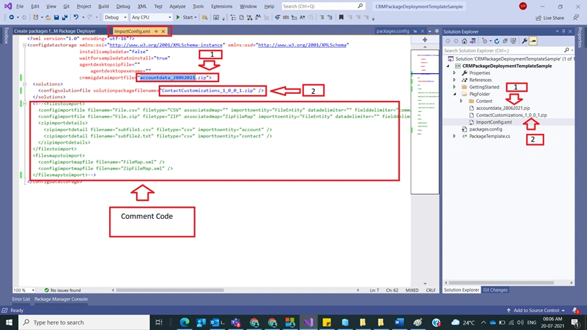 Deploy Packages using Package Deployer Tool in Dynamics 365 CRM