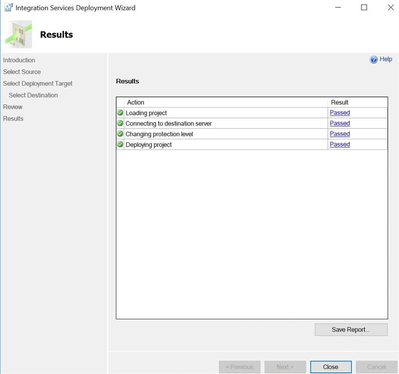 Deploy SSIS Package To SQL Server