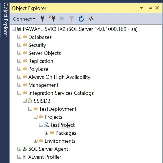 Deploy SSIS Package To SQL Server