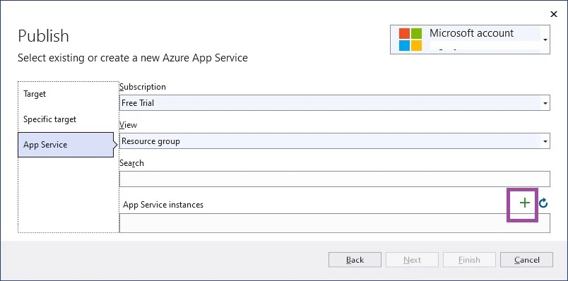 Ms account
