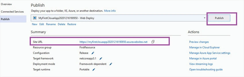 Site URL