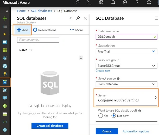 SQL Database-