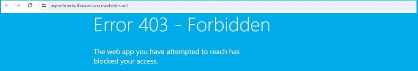 Error 403-