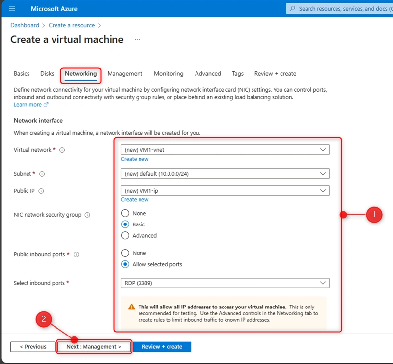 Virtual Machine Networking