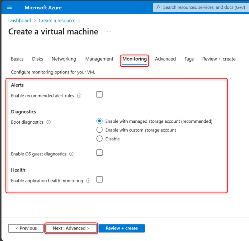 Virtual Machine Monitoring