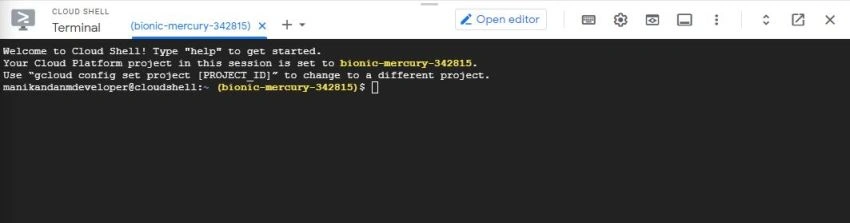 Building and Launching an ASP.NET Core App from Google Cloud Shell