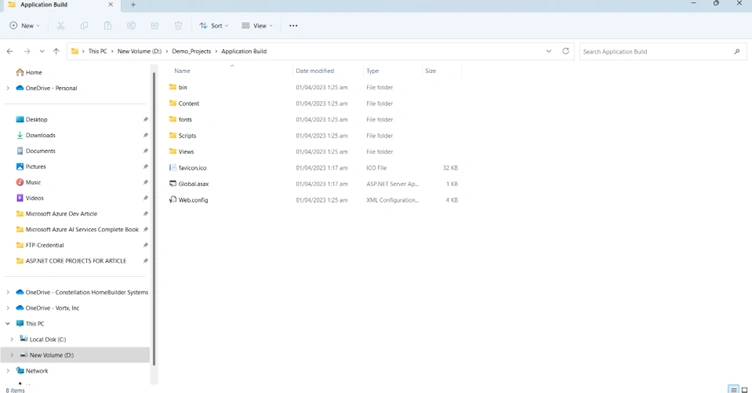 Deploying Asp.net MVC Application on IIS Server