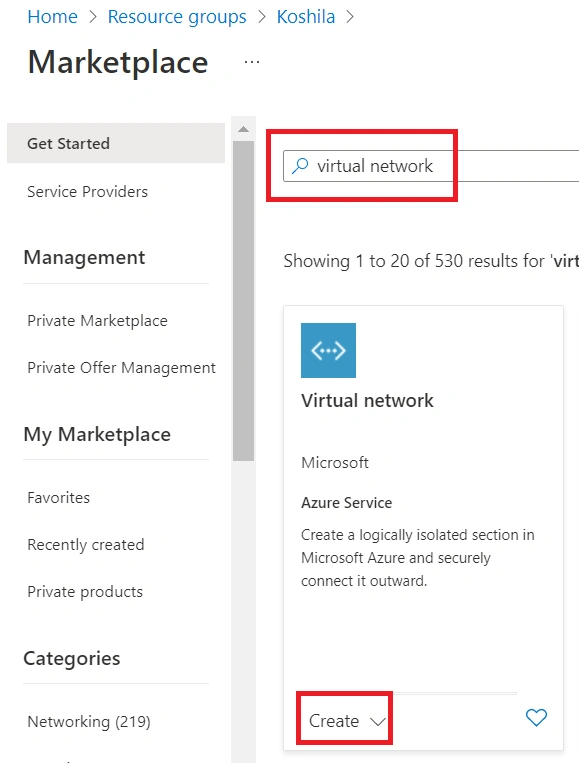 Deploying Azure Virtual Network