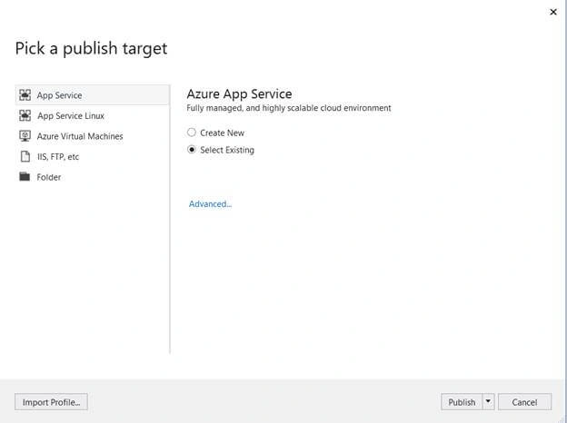 Deploying Bot Application To Azure Using Visual Studio 2019