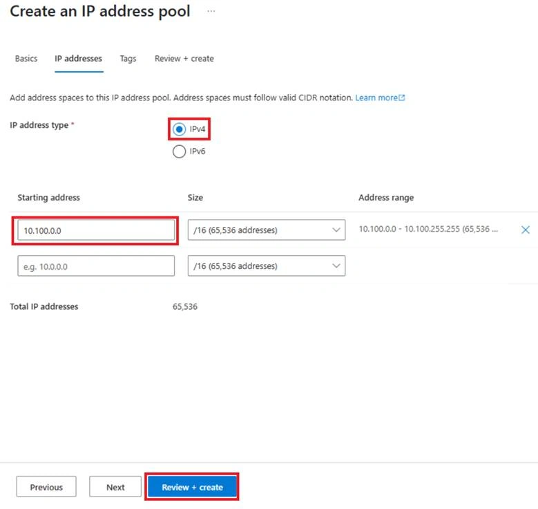 IP Address type