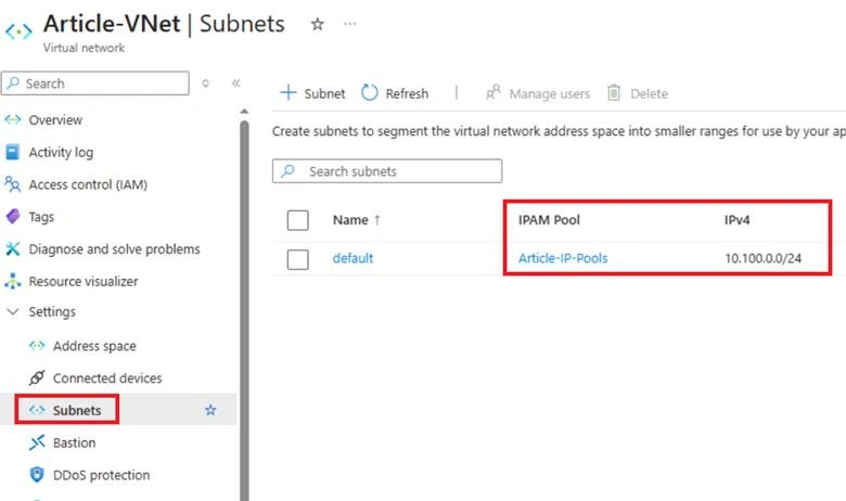 Subnets