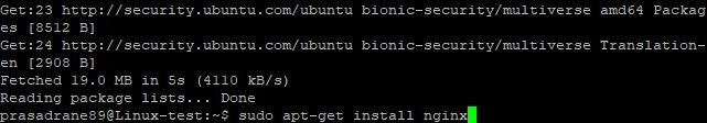 Run nginx Server As Container In Docker Installed On Linux Based Virtual Machine In Azure
