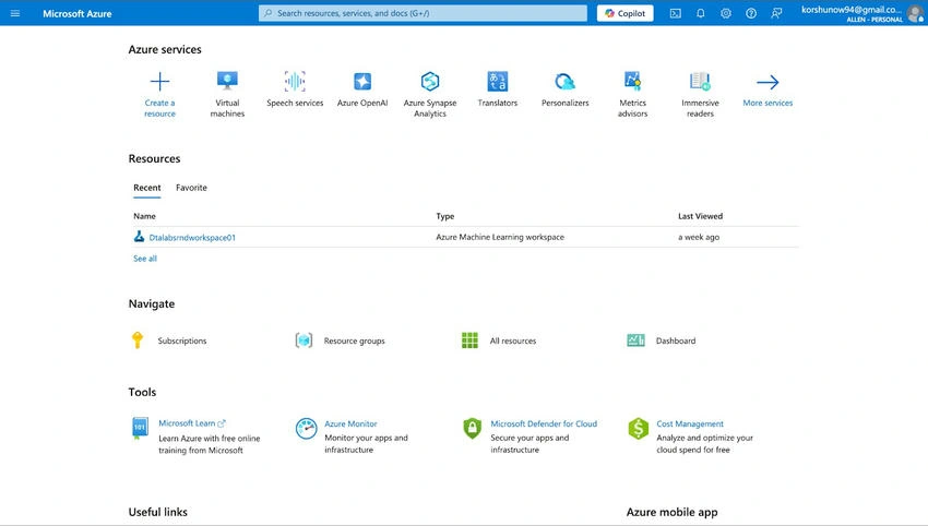 Azure Services