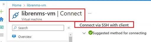 Deploying the LibreNMS Image in Azure