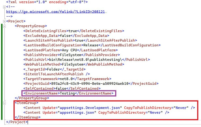 Publish file