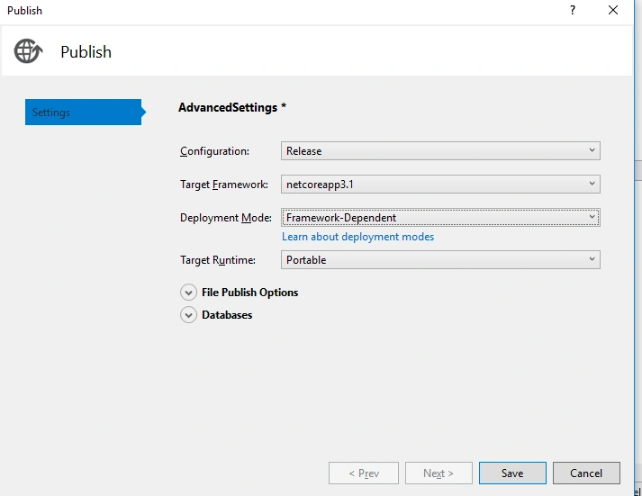 Deployments Modes In .NET Core 3.1